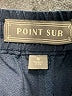Point Sur Solid Blue Linen Pants Size 8 - photo 4