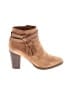 White House Black Market Tan Brown Ankle Boots Size 6 - photo 1