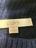 Ann Taylor LOFT Blue Turtleneck Sweater Size M - photo 7
