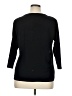Rafaella 100% Cotton Black Long Sleeve Blouse Size 1X - photo 2