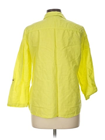 Ellen Tracy 3/4 Sleeve Button-Down Shirt (view 2)