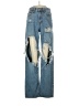 Aeropostale 100% Cotton Hearts Blue Jeans Size 00 - photo 1