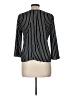 Alice Blue 100% Polyester Black 3/4 Sleeve Blouse Size M - photo 2