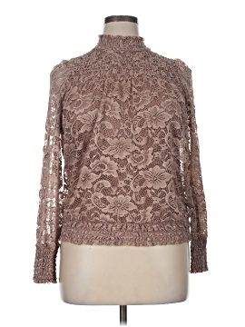 Cable & Gauge Long Sleeve Blouse