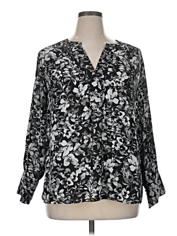 Counterparts Long Sleeve Blouse (view 1)