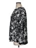 Counterparts 100% Polyester Silver Long Sleeve Blouse Size XL - photo 5