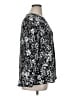 Counterparts 100% Polyester Silver Long Sleeve Blouse Size XL - photo 4