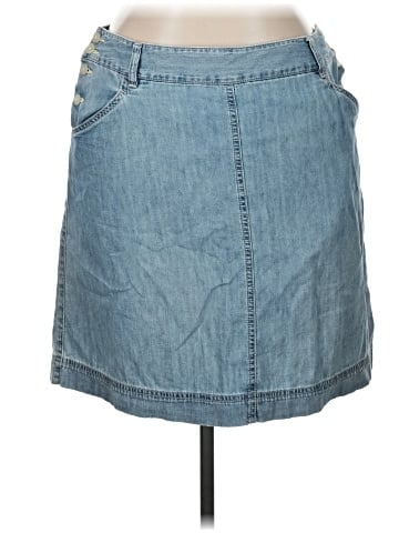 Chaps Denim Skirt (view 1)