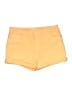 Ann Taylor LOFT Solid Yellow Shorts Size 36 waist (estimated) - photo 1