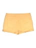 Ann Taylor LOFT Solid Yellow Shorts Size 36 waist (estimated) - photo 2