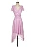 DKNY 100% Polyester Paisley Pink Casual Dress Size 2 - photo 1