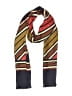 Unbranded Stripes Burgundy Red Scarf One size - photo 1