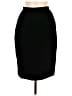 A.J. Bari 100% Rayon Solid Black Formal Skirt Size 6 - photo 1