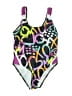 Unbranded Graphic Purple One Piece Swimsuit Size 9 - photo 1
