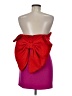 Toccin Color Block Red Cocktail Dress Size 6 - photo 2