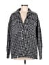 Elan 100% Polyester Houndstooth Black Jacket Size M - photo 1