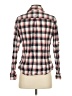 Columbia 100% Cotton Plaid Pink Blue Long Sleeve Button-Down Shirt Size S - photo 2