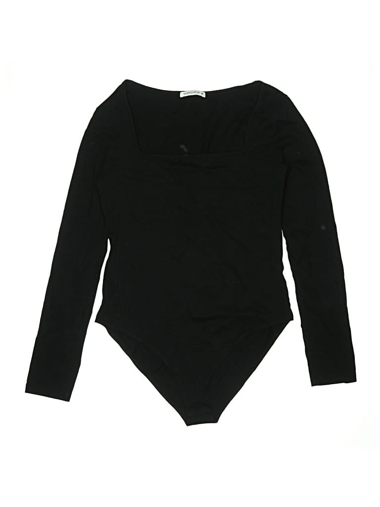 Pre-owned Mangopop Collection Bodysuit In Black