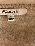 Madewell 100% Merino Wool Tan Wool Coat Size M - photo 6