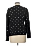 Assorted Brands 100% Cotton Polka Dots Black Cardigan Size L - photo 2