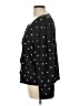 Assorted Brands 100% Cotton Polka Dots Black Cardigan Size L - photo 5