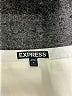 Express Metallic Silver Ivory Casual Skirt Size 8 - photo 4