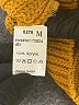 Unbranded 100% Acrylic Solid Yellow Pullover Sweater Size M - photo 7