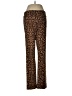 Krazy Larry Animal Print Brown Casual Pants Size 8 - photo 1