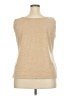 Talbots Outlet Tan Sleeveless Top Size 2X - photo 2