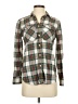 J.Crew Plaid Green Long Sleeve Button-Down Shirt Size 2 - photo 1