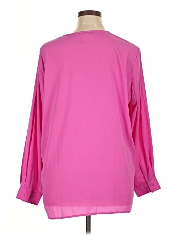 Ulla Popken 3/4 Sleeve Blouse (view 2)