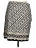 Max Studio Print Silver Casual Skirt Size M - photo 2