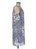 H&M 100% Polyester Paisley Blue Casual Dress Size 6 - photo 4