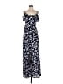 Aqua 100% Polyester Blue Casual Dress Size XS - photo 1