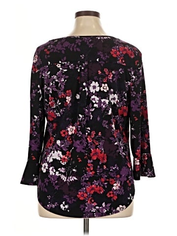 Kohl's 3/4 Sleeve Blouse (view 2)