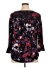 Kohl's Purple 3/4 Sleeve Blouse Size XL - photo 2