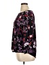 Kohl's Purple 3/4 Sleeve Blouse Size XL - photo 5