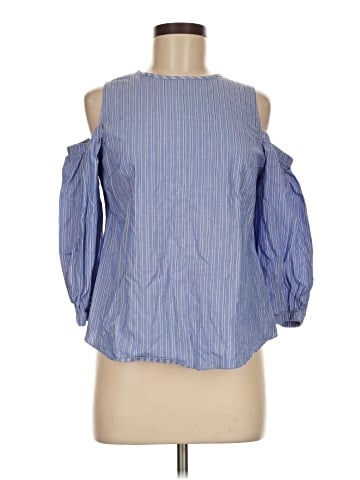 E&M Collection 3/4 Sleeve Blouse (view 1)