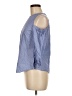 E&M Collection Blue 3/4 Sleeve Blouse Size M - photo 5