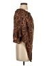 Express 100% Polyester Brown Kimono Size S - photo 4