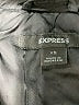 Express 100% Nylon Solid Black Jacket Size XS - photo 6
