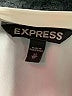 Express 100% Polyester Ivory Short Sleeve Blouse Size XS - photo 7
