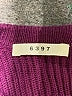 6397 100% Merino Wool Burgundy Wool Pullover Sweater Size XS - photo 7