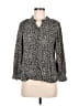MNG Black 3/4 Sleeve Blouse Size 8 - photo 1
