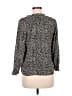 MNG Black 3/4 Sleeve Blouse Size 8 - photo 2