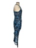 Nine West Graphic Blue Cocktail Dress Size S - photo 4