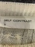 Self Contrast 100% Polyester Ivory Sleeveless Blouse Size S - photo 7