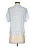 Mango Blue Short Sleeve Polo Size 2 - photo 2