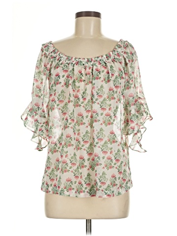 Max Studio 3/4 Sleeve Blouse (view 1)