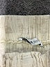 See and Be Seen Chevron-herringbone Ivory Casual Pants Size S - photo 7